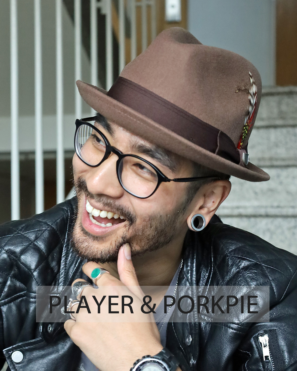 PorkPie ja Player-hatut